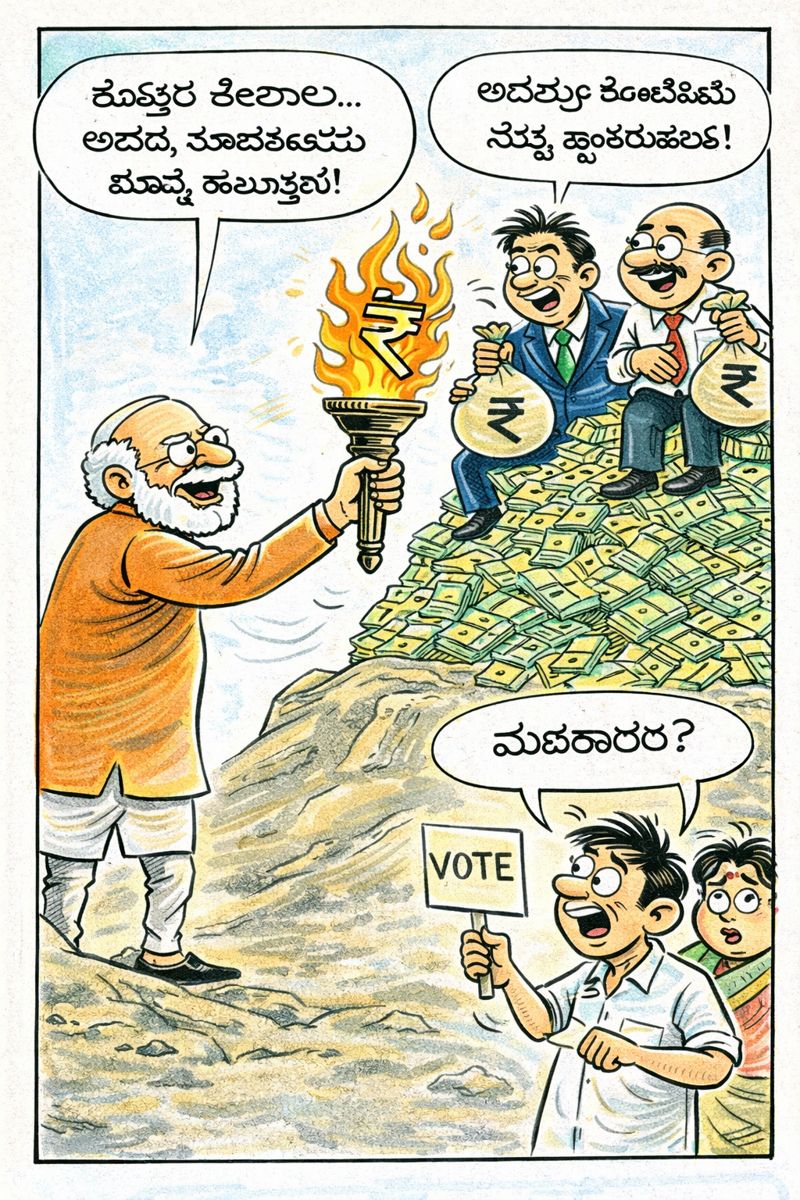 Sridevi Cartoon Sunday, 26 January 2026