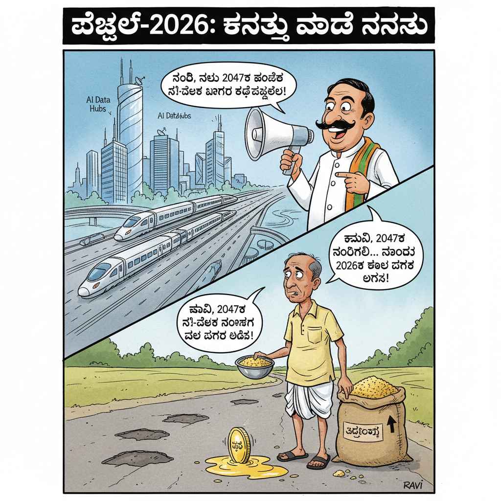 Eenadu Cartoon Monday, 2 February 2026