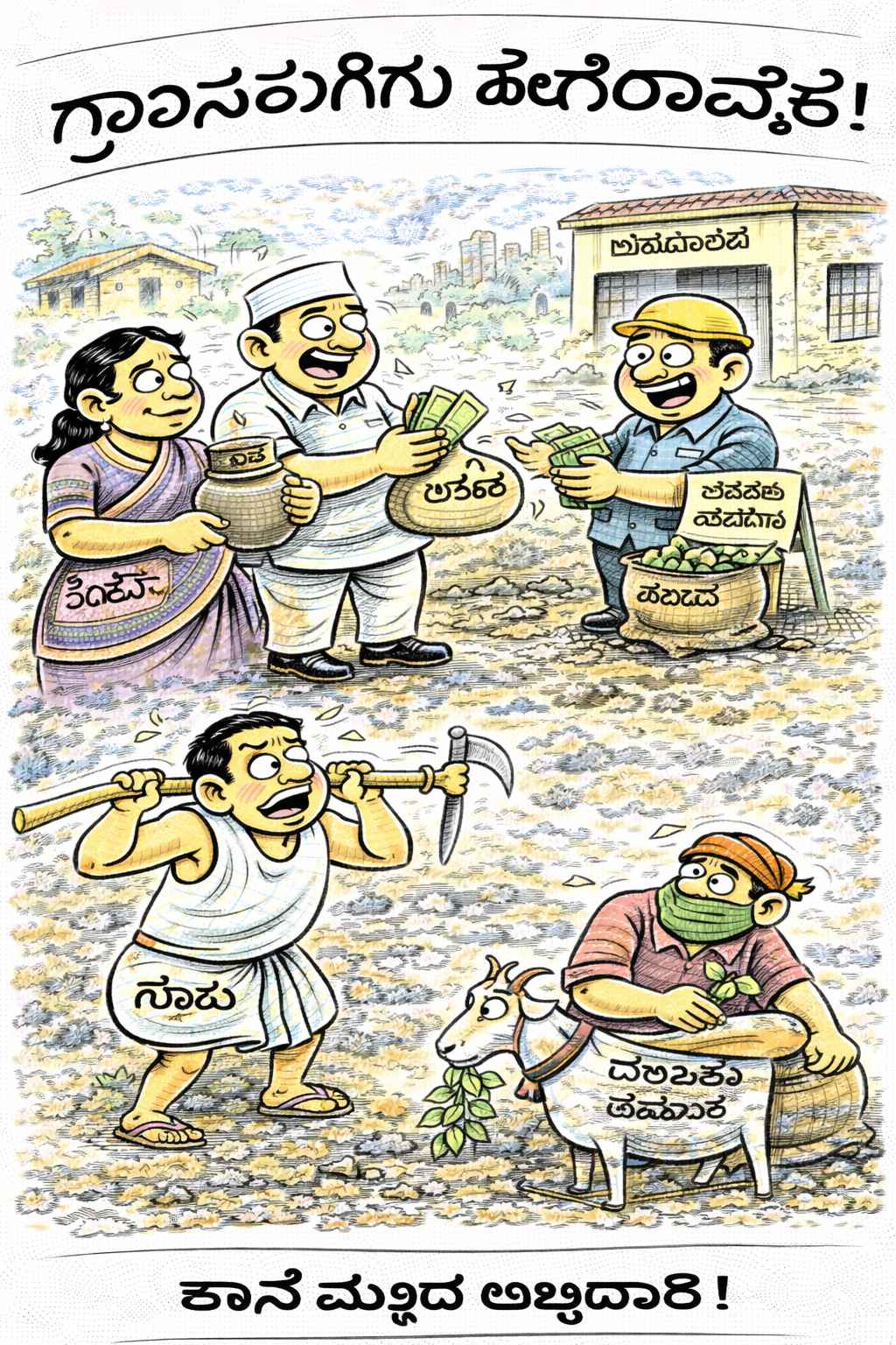 Eenadu Cartoon Saturday, 14 February 2026