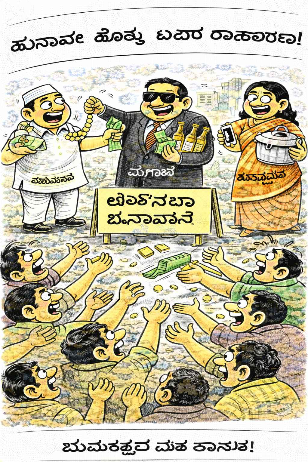 Matka Cartoon Monday, 16 February 2026