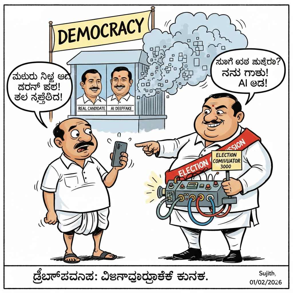 Matka Cartoon Sunday, 1 February 2026