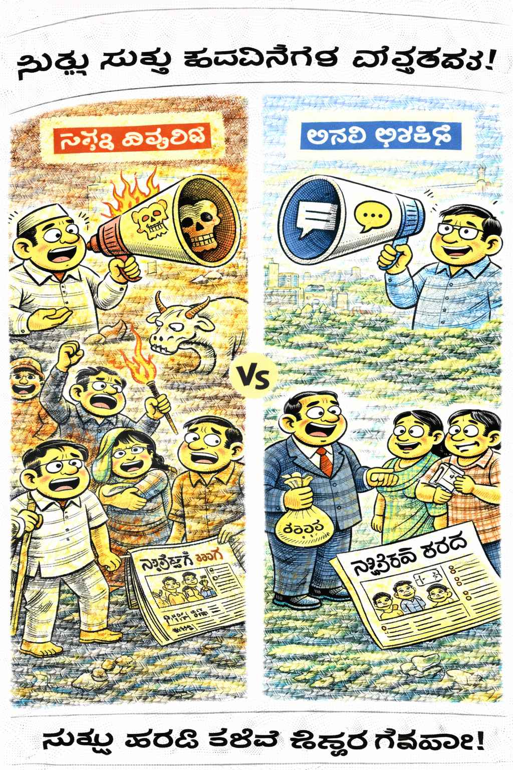 Matka Cartoon: Sunday, 21 February 2026