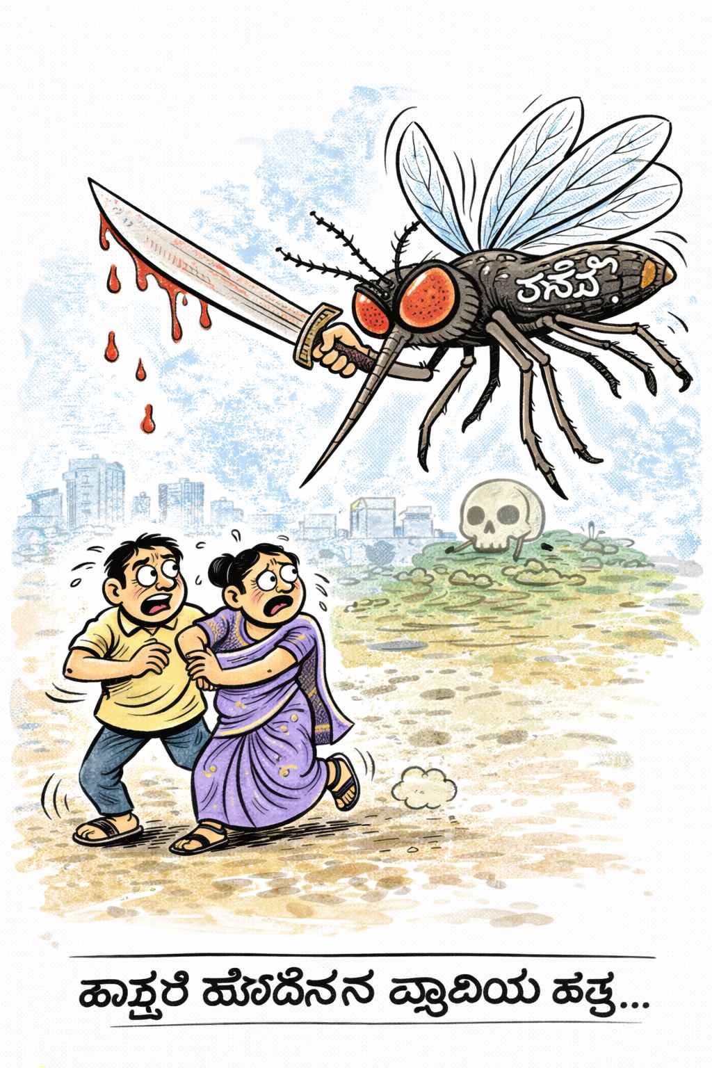 Matka Cartoon Sunday, 8 February 2026