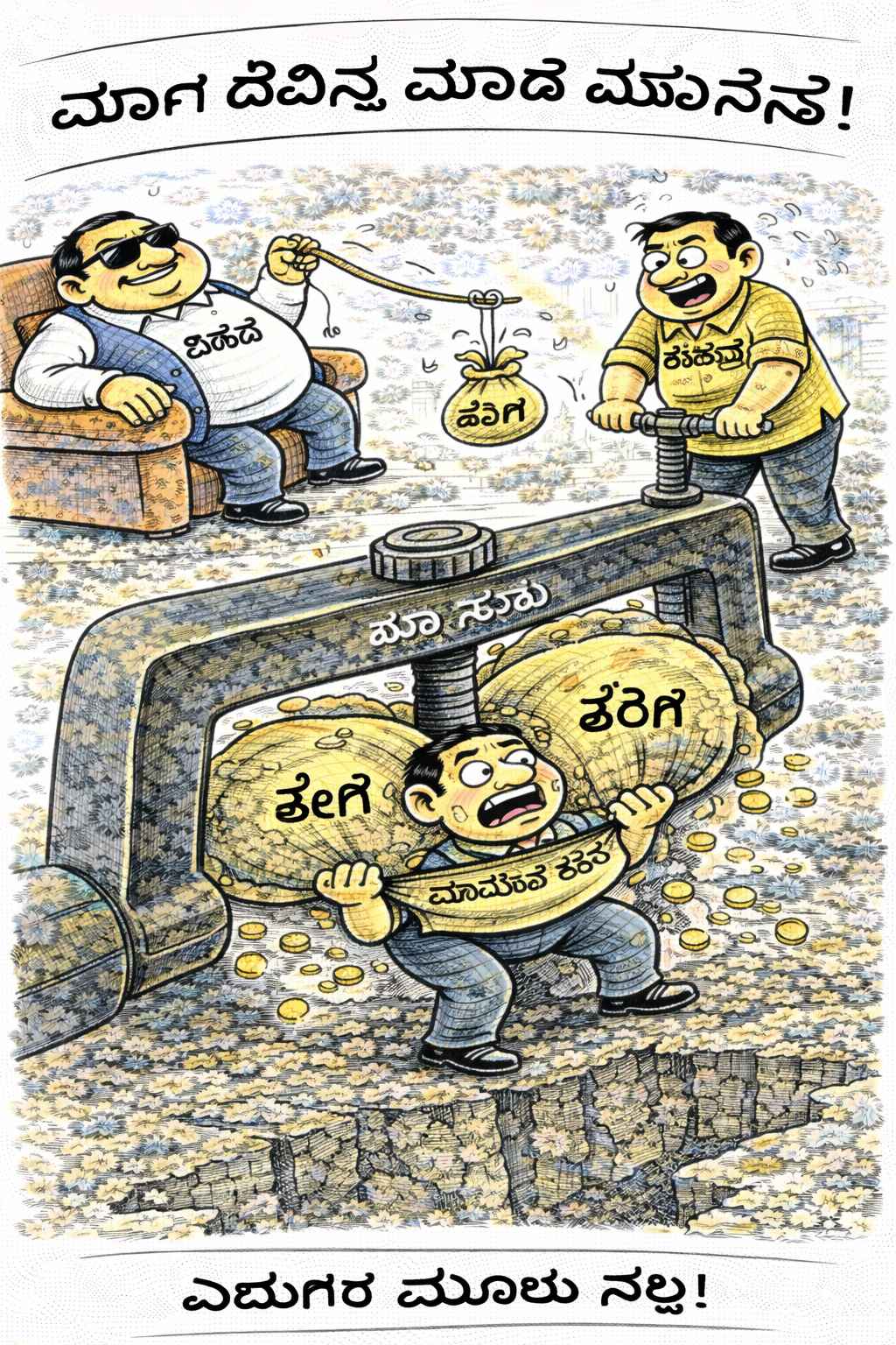 Sridevi Cartoon: Monday, 16 February 2026