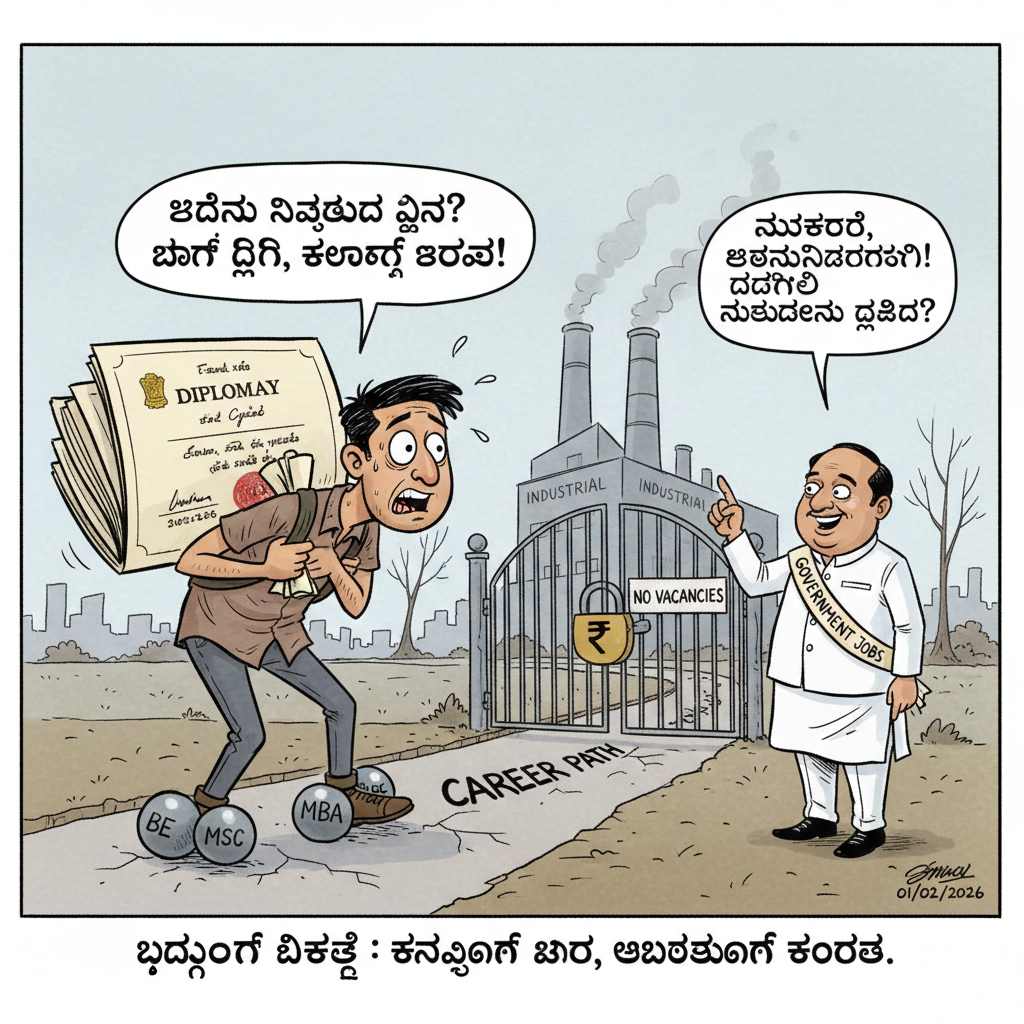 Sridevi Cartoon Sunday, 1 February 2026